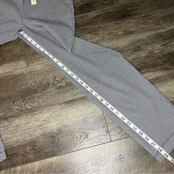 NWT Max Studio Pull-On Trouser Career Pants Black and White Geometric Medium - Picture 6 of 9